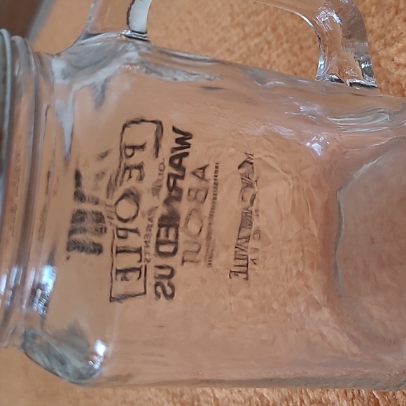 Margaritaville Cancun Glass Mason Jars with Silver Lids - Picture 2 of 5